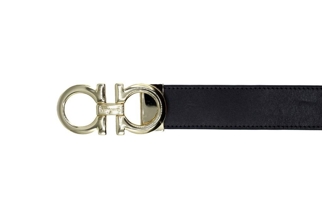 FERRAGAMO Gancini Reversible Leather Belt on SALE